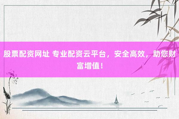 股票配资网址 专业配资云平台，安全高效，助您财富增值！