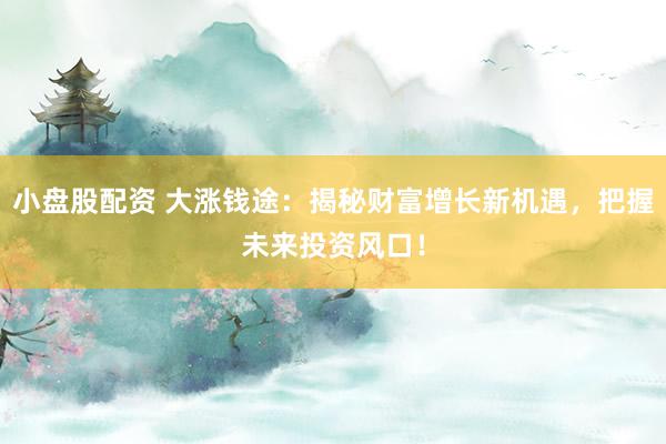 小盘股配资 大涨钱途:揭秘财富增长新机遇,把握未来投资风口!